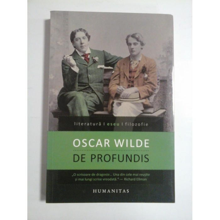 DE PROFUNDIS - OSCAR WILDE DE PROFUNDIS - OSCAR WILDE
